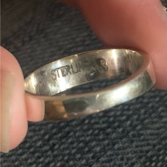 Colorful Geometric Inlay Ring - Picture 2 of 2